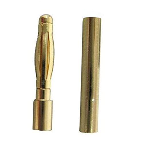 Conectores de engarce jojofuny de 100 pares y clavijas tipo banana para cable de altavoz hifi 3