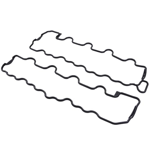 Image of Pack of 2 Engine Valve Cover Gasket and Hose Set Fit for Mercedes-Benz ML320 ML350 ML430 E320 CLK320 C280 SLK320 C240 S500 SLK320 Replace 20180482 1120180282 1120180182 1179901578 VS50758R