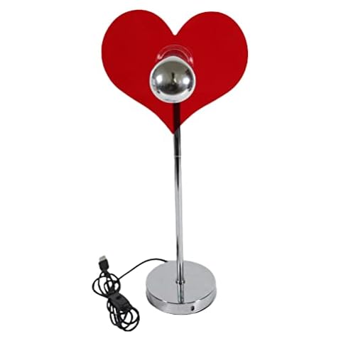 JTLB Table Lamp Night Light Heart Shape Sleep Light,Love Projection Lamp Heart Shaped LED Ambient Light Background Wall Decoration Gifts for Friends and Lovers Cover