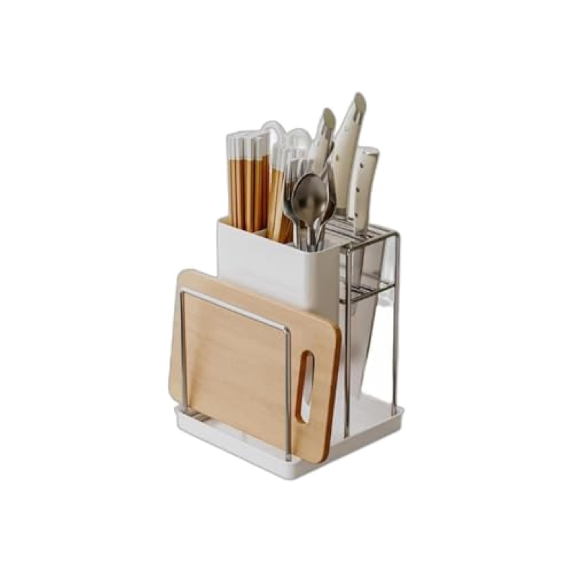 Stainless Steel Kitchen Countertop Organizer, Multifunctional Rack