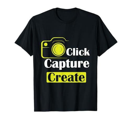 Camera Photography Design For Hobby Photographe T-Shirt