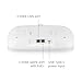 Zyxel WiFi 7 BE11000 Access Point | 2X 2.5G Ethernet Ports | PoE+ | Triple Radio | Mesh | PTP Bridge | Cloud, App or Direct Management | USB C Power (Not Included) | TAA Compliant [NWA130BE]