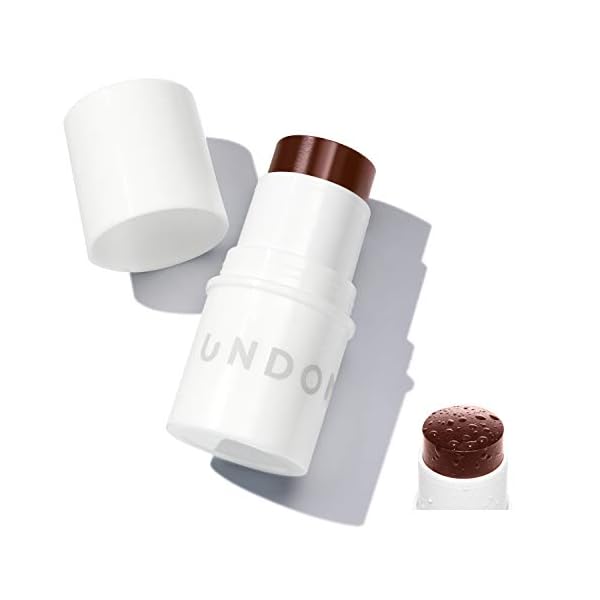Undone Beauty Water Bronzer Stick - Coconut for Radiant, Dewy Glow and a Natural Looking Tan with No Streaks, Lines, or Mistakes - Vegan & Cruelty Free - Amber, 0.19 oz (5g)