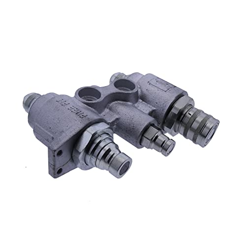 FridayParts 4BD4FH Hydraulic Flat Face Quick Coupler for 4BD4FH Manifold Saturn Block Bobcat