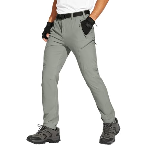 Pantalon de randonnée léger homme stretch pour éviter humidité et frottements