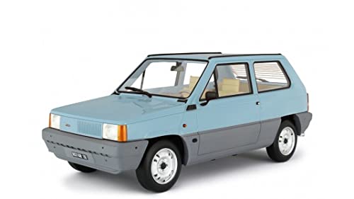 Edizione Limitata 150 pezzi Fiat Panda 30 1980 1:18 Azzurro Lucido Modellino Auto Escl. Collezionisti