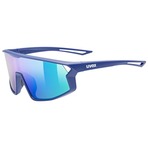 uvex skyrise jr. Gafas de deporte, Niños unisex, blue matt, one size