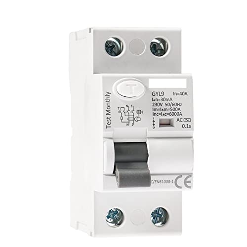 RCCB 2P 25A Électromagnétique pour Éviter les Risques de Fuite Électrique