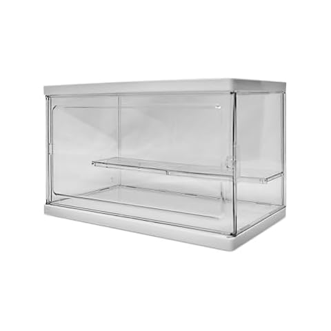 ANMOO Acrylic Display Case with Sliding Door Cover