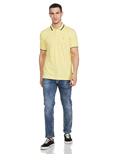 Image of Spykar Men's Solid Slim Fit T-Shirt