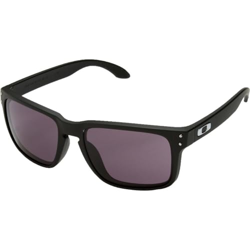 Oakley, Holbrook Sunglasses, Matte Black/Warm Grey, One Size