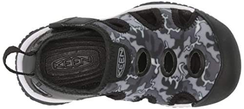 Keen Stingray Closed Toe Water Sandals, Black/Camo, 1 Us Unisex Big Kid #TOP4