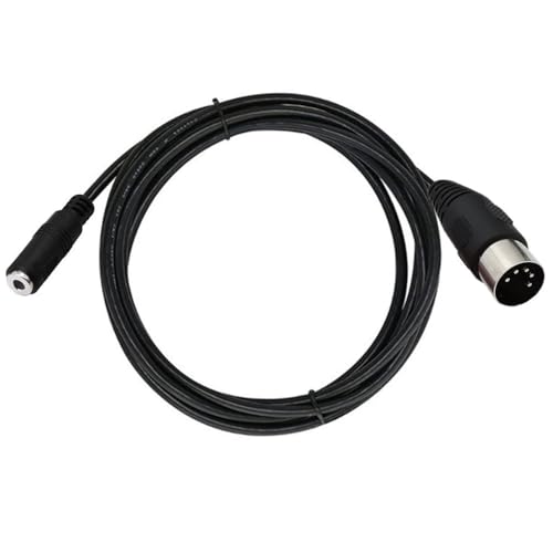 Cable adaptador DIN 5 Pin macho a Jack 3.5mm hembra 50 cm miniatura 3