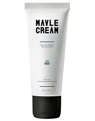 Mavle Male Sanitizing Cream for Men's Hygiene - All Natural, Talc Free, Alumina Free - Genital Deodorants for Private Area & Armpits, Grooming Aid