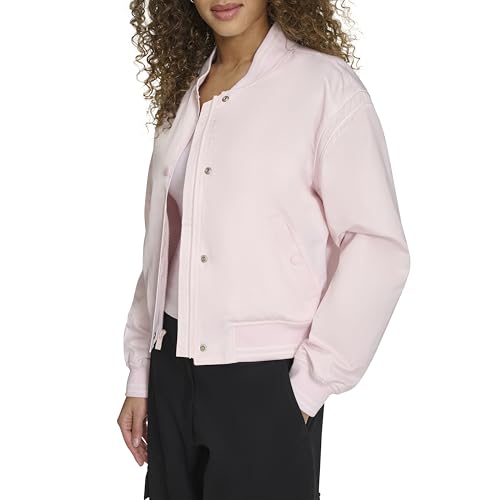 Image of Champion Women's Cropped Varsity Bomber Jacket