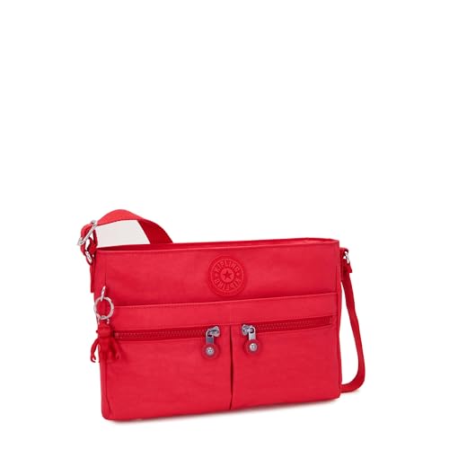 Image of Kipling Women's New Angie Crossbody Handbag, Lightweight Crossbody Bag, Nylon Travel Bag