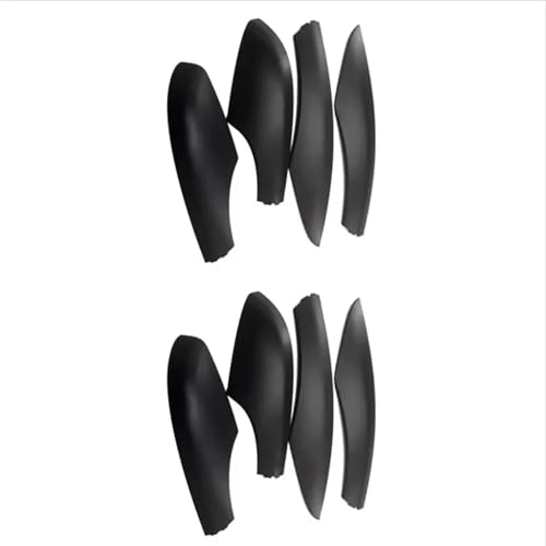 Embouts de Barres de Toit pour Skoda Yeti 2009-2018 cache de protection OEM 5LD860145