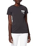 Estrechos en los muslos Levi\'s The tee OT BW Left Chest OBSIDI Jeans, Negro, L para Hombre