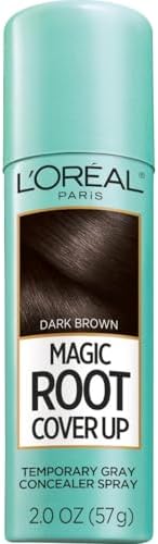 L'OREAL PARIS Magic Retouch Root Color Cover-Up Hair Colour Spray, 75 Ml - Dark Brown (Pack Of 1)