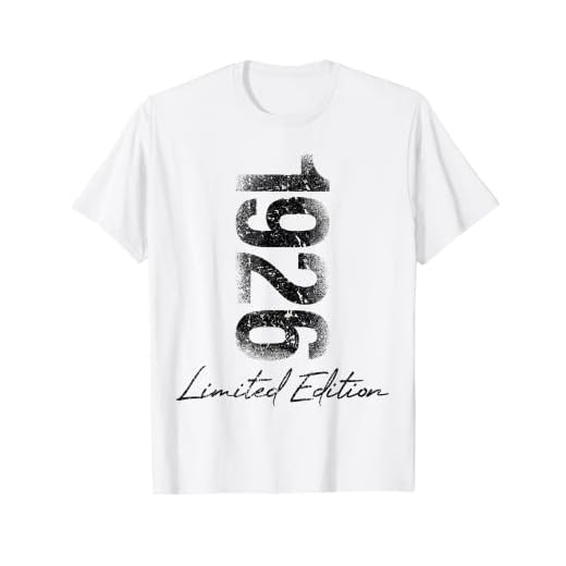 Cumpleaños 1926 Edición limitada Regalo Usado Grunge Vintage Camiseta