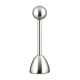 Weis Eierschalen-Sollbruchstellenwerkzeug - Eierschalen-Cracking-Tool - K??chenmaschine - Edelstahl - Silber