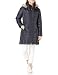 LARRY LEVINE Women's Hooded Three-Quarter Length Down Coat