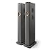 Produktbild KEF LS60 Wireless Aktive Standlautsprecher Paar (Grau) | HDMI | Airplay 2 | Spotify | Tidal