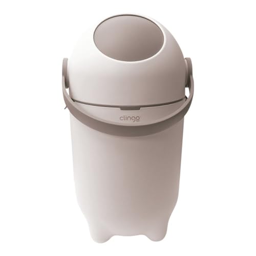 Clingo Lixeira Mágica Antiodor, Lixo para Fraldas, Quarto do Bebê, Banheiro, Cozinha, Capacidade 10 Litros