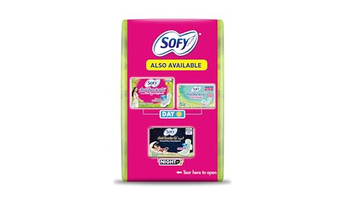 Image of Sofy AntiBacteria XXL - 323mm | 50 Count pads | For Women Sanitary Pads | Keep Skin Dry | 6 Layer Deep Absorption | Herbal Shield | Hygiene & Herbs | X-Large