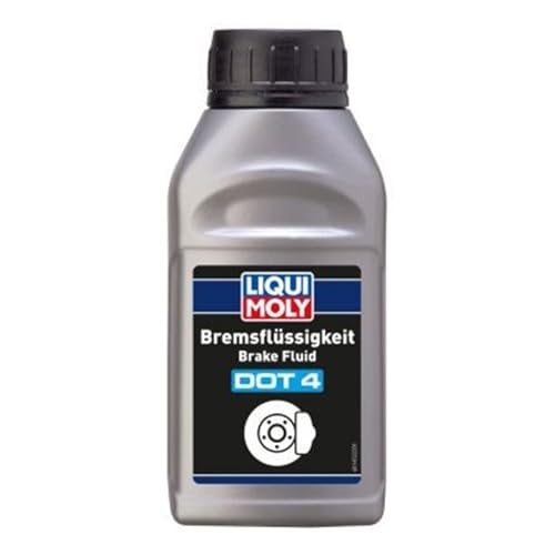 LIQUI MOLY Bremsflüssigkeit DOT 4 | 250 ml | Bremsflüssigkeit | Art.-Nr.: 21155, Silber