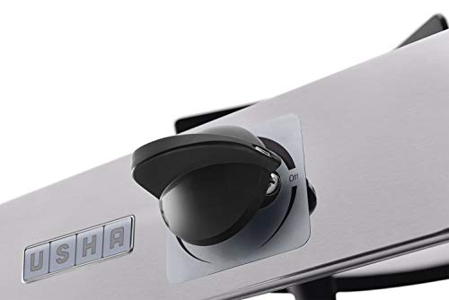 Image of USHA Maxus Gs2 001 Stainless Steel Brass 2 Burners Cooktop (Silver, Manual Ignition)