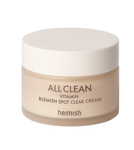 Heimish All Clean Vitamin Blemish Spot Clear Cream 60ml, Acne cream, Acne treatment, brightening cream, spot clear cream, repair cream