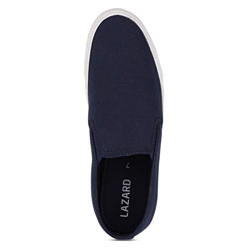 Image of Lazard Men Navy Canvas Shoe