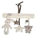 Infant Newborn Baby Pram Bed Bells Soft Hanging Toys Animal Handbells Rattles