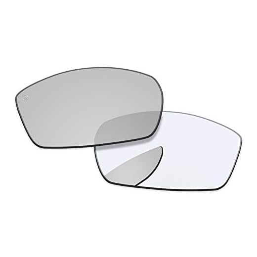 PapaViva Lentes de reposição para óculos de sol Spy Optic Dirty Mo Pro+ Eclipse Photochromic