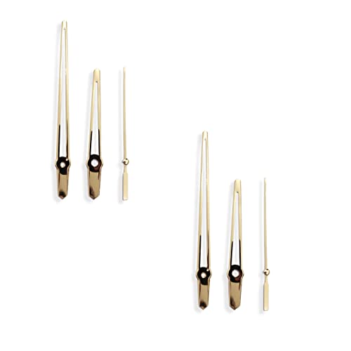 Image of Wall Clock Hands Big (18.5x14.5x12cm) | Large Wall Clock Needles Set | Big Hands for DIY Wall Clock Replacement (Set of 2) | Perfect for Home, Office, and Living Room Decor