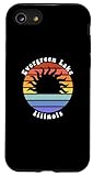 iPhone SE (2020) / 7 / 8 Evergreen Lake Illinois IL Sunrise Vacation Souvenir Case