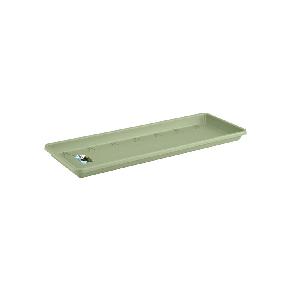 elho Barcelona Trough Saucer 50cm - Pistachio Green