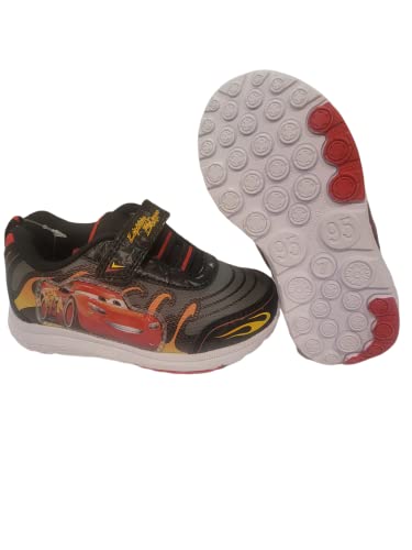 Disney Pixar Cars Boy's Lighted Athletic Sneaker, Black/Grey (Toddler), Size 10 #TOP2