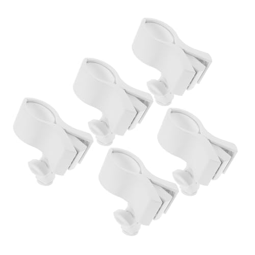 BESPORTBLE 5pcs Durable Microphone Clip Holder Mic Stand Clamp for Various Recording Setups Compatible with Microphones Stability Any Environment