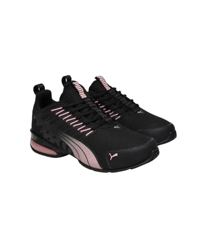 Image of PUMA | Voltaic Evo Women's Running Shoes | Black-Rosy Outlook | 8UK