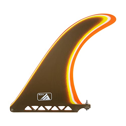 Lonnngg Surfboard Longboard Fin 7 8 9 10 Inch Single Fin - Center Fin for Longboard, Surfboard &...