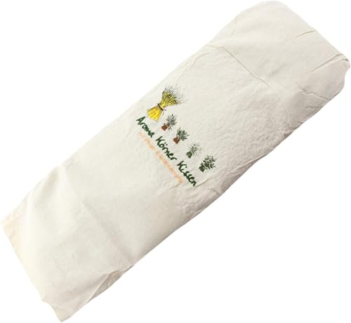 Gözze - Cojín de hierbas aromáticas, Natural, Relleno: 650 g - 16 x 45 cm