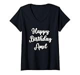 Photo Gallery donna buon compleanno amel maglietta con collo a v Photo Gallery donna buon compleanno amel maglietta con collo a v