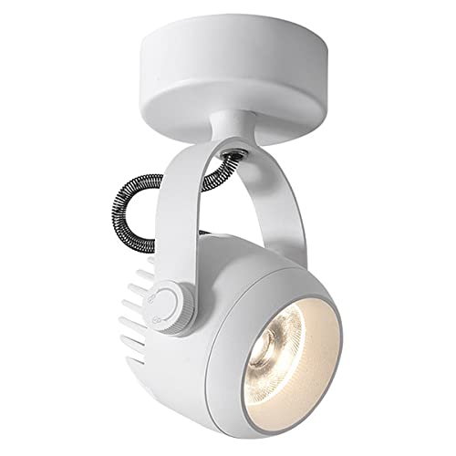 Plafond vintage avec douille 1x GU10 socket et spot orientable