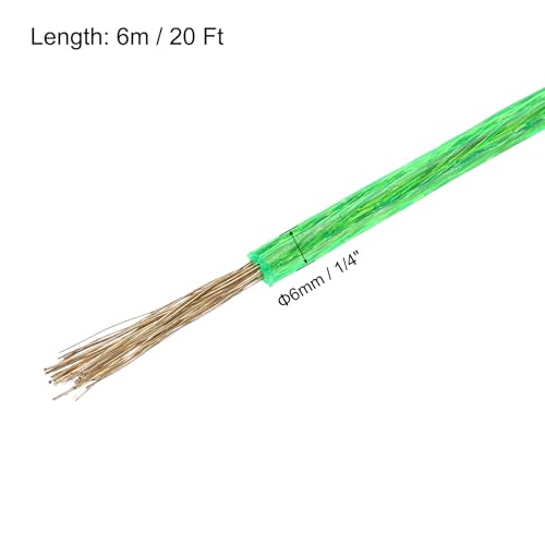 Cable de acero galvanizado con vinilo verde de alta resistencia industrial 2