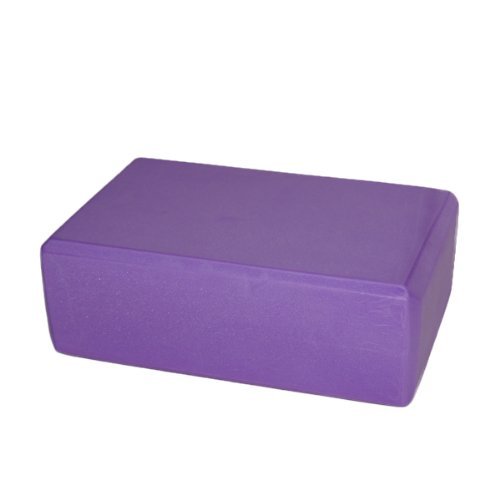 Beauneo Yoga block foam for exercise fitness healthy life - purple