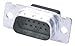 TE CONNECTIVITY/AMP 1757823-5 CONNECTOR, HOUSING, HD D SUB, 78POS, PLUG