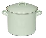 Riess, 0547-006, Zestaw emaliowany 5szt, BUNT/Pastell, 2 garnki z chromowanym rantem 18, 22 cm z pokrywką, 1 rondel z pokrywką 20 cm, 1 rondel z uchwytem 16 cm, 1 garnek z uchwytem 14 cm, emalia
