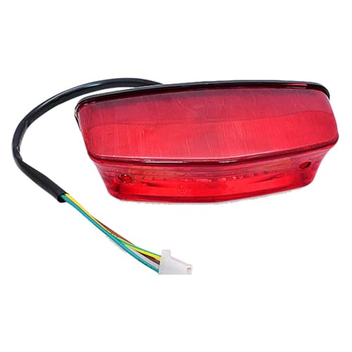 Feu arrière pour YBR125 2006-2007 avec ampoule de frein intégrée